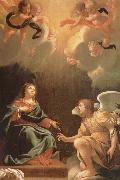 Simon Vouet The Anunciacion oil painting